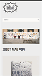 Mobile Screenshot of idiotmag.com